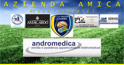 ANDROMEDICA - AZIENDA AMICA CALCIO GIARRE